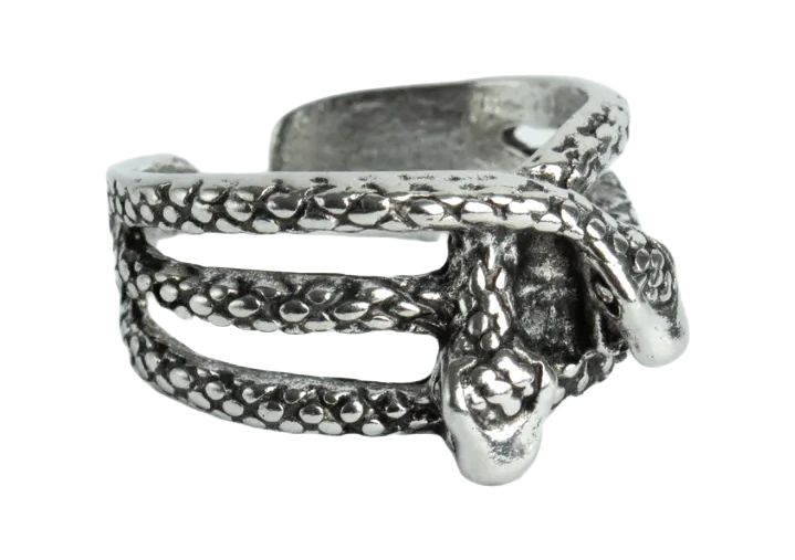 Anillo Almas Gemelas Serpiente, fotografía del catálogo Draco