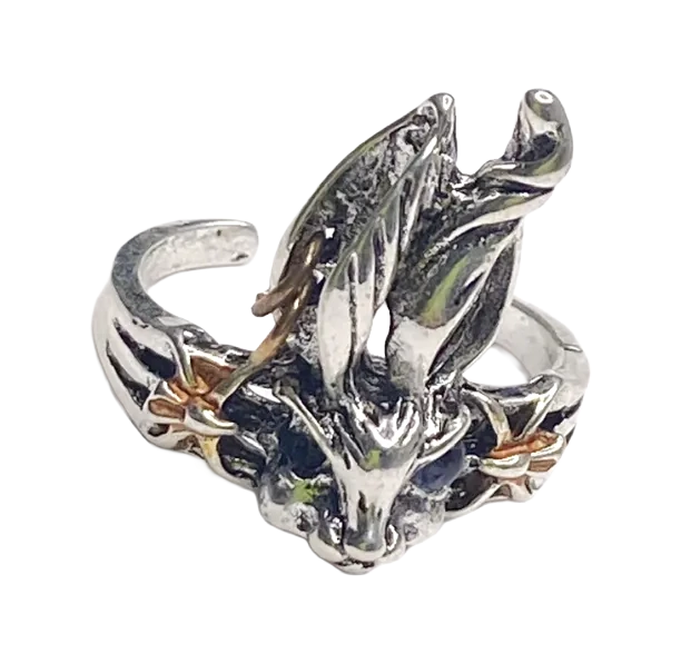 Anillo Conejo Mágico Ojos Azules, fotografía del catálogo Draco