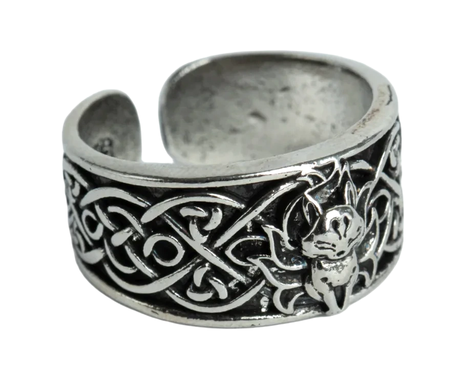Anillo Esfinge del Planeta Olvidado, fotografía del catálogo Draco