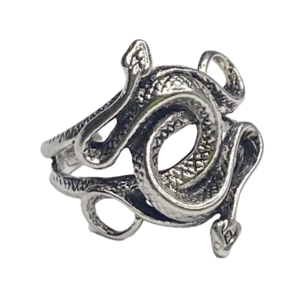 Anillo Espiral Esmeralda Cobra, fotografía del catálogo Draco