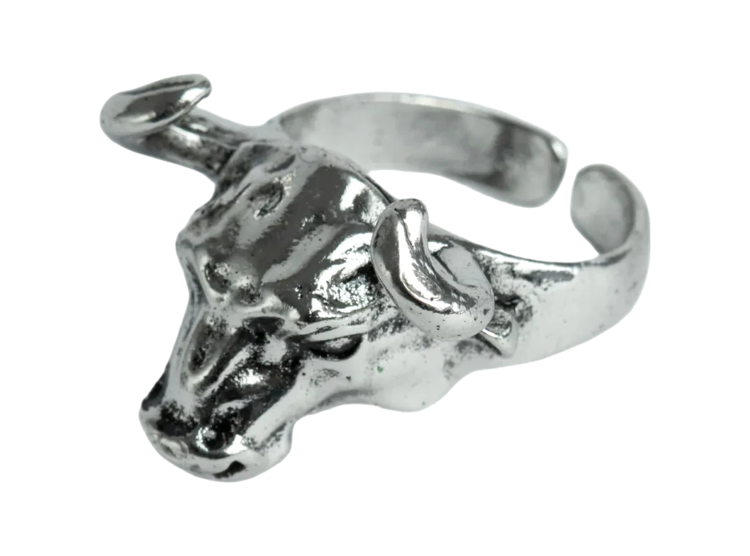 Anillo Toro Fiera Guardián de la Tierra, fotografía del catálogo Draco